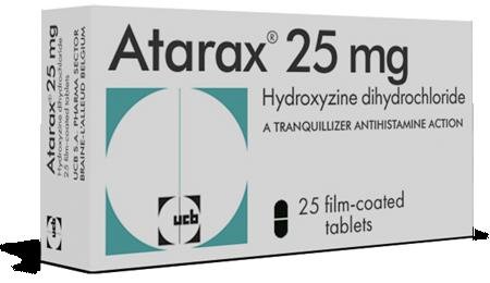 لماذا يستعمل دواء atarax 25mg 1 لماذا يستعمل دواء atarax 25mg