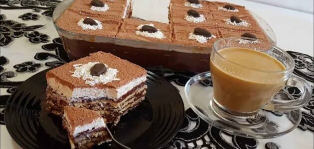 تعلم كيفية تحضير كيكة القهوة اللذيذة بسهولة في الخلاط بكل أسرارها