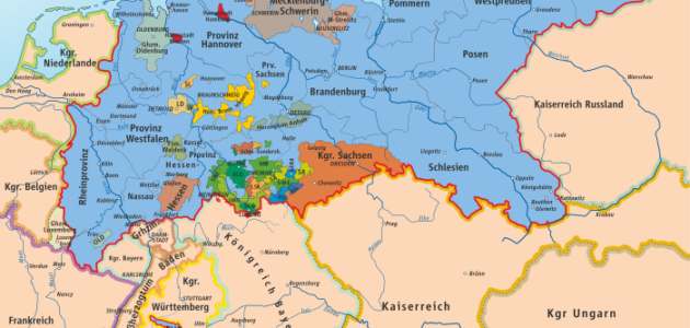 اهم الولايات الالمانية قديما – خليجنا