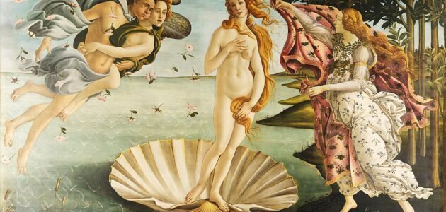 أي فنان رسم ولادة فينوس؟ 1 أي فنان رسم ولادة فينوس؟
