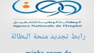 رابط تجديد منحة البطالة في الجزائر 2023 minha.anem.dz موقع وكالة التوظيف الوطنية الجزائريه