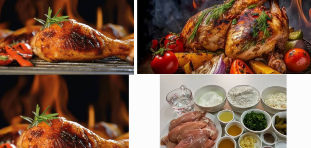 حضري تتبيلة الفراخ المشوية في الفرن بأكثر من طريقة 