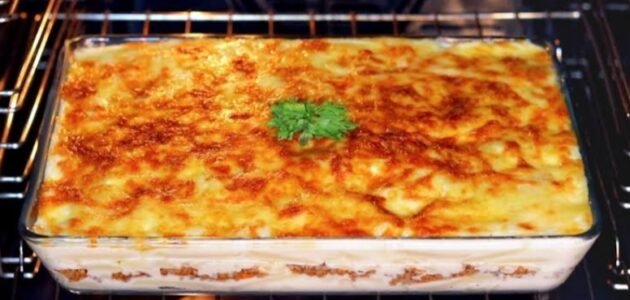 حضري المكرونة بالبشاميل بخطوات سهلة وبسيطة دون مجهود 1 حضري المكرونة بالبشاميل بخطوات سهلة وبسيطة دون مجهود