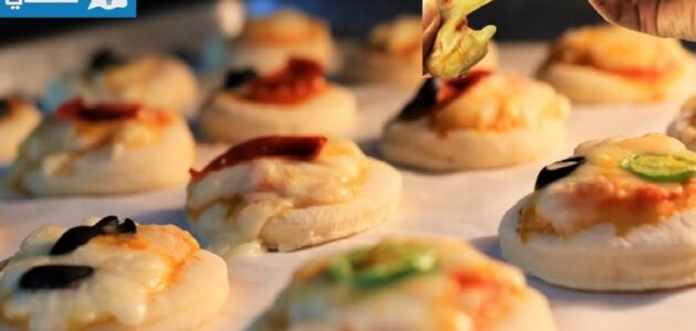 الميني بيتزا وجبة اللانش بوكس بيتزا بايتس بأسهل طريقة