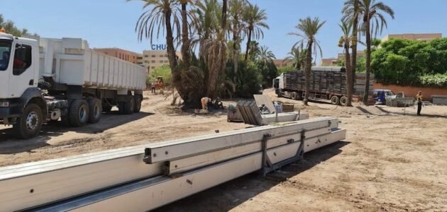أشغال تشييد المستشفى الميداني تنطلق بمراكش لاستقبال مرضى “كورونا”