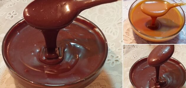 بمكونات أقتصادية ... طريقة عمل صوص الشوكولاته وصوص الكراميل في المنزل 1 بمكونات أقتصادية … طريقة عمل صوص الشوكولاته وصوص الكراميل في المنزل