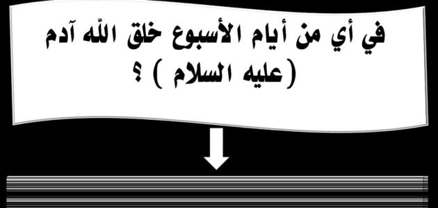 ما هو اليوم الذي خلق فيه سيدنا ادم