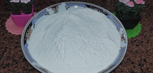 حولي الدقيق العادي لدقيق اسبونج جاهز لعمل التورتات والجاتوهات