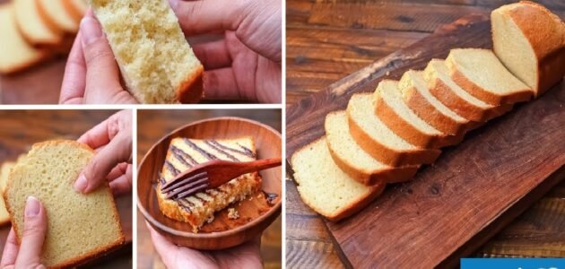 كيكه الحليب الساخن كيكة هشة ولذيذة بمكونات متوفرة سهلة للمبتدئين