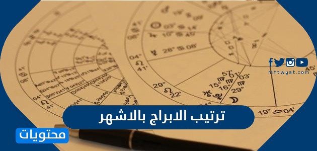 ترتيب الأبراج بالأشهر – خليجنا