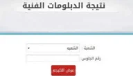 عااااجل الآن.. رابط نتيجة الدبلومات الفنية 2023 الدور الثاني برقم الجلوس والاسم