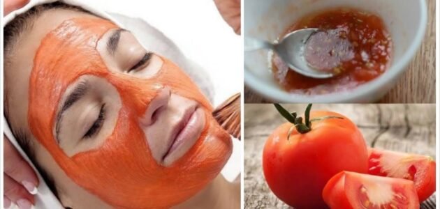 ماسك الطماطم لتفتيح البشرة في يومين وإزالة البقع وتوحيد اللون
