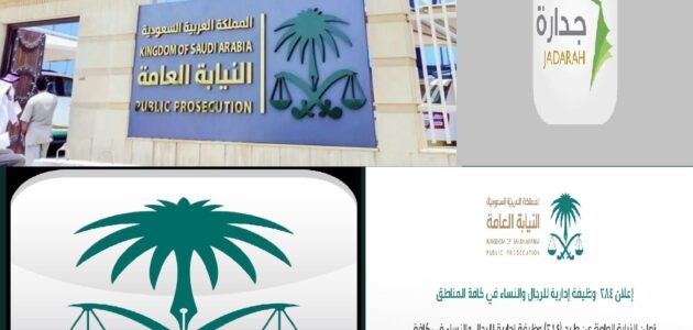 120 وظيفة جديدة شاغرة في النيابة العامة للنساء والرجال ولتلك التخصصات 1 120 وظيفة جديدة شاغرة في النيابة العامة للنساء والرجال ولتلك التخصصات