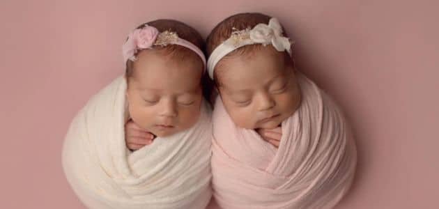 اسماء بنات توام 2024 متطابقة وعلى نفس الوزن