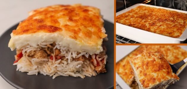 طريقة تحضير أرز بالبشاميل باللحمة المفرومة وبخطوات بسيطة بمذاق شهى