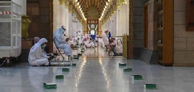 موعد تفويج حملة التصاريح لدخول الروضة الشريفة 1 موعد تفويج حملة التصاريح لدخول الروضة الشريفة