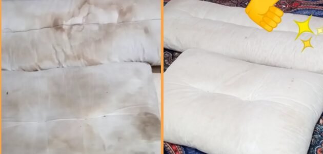 كيفية تنظيف المخدات دون تعرضها للتلف بطريقة سهلة للوسائد القطن والفايبر