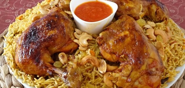 طريقة عمل الكبسة السعودية بالدجاج بألذ نكهة توابل وطعم خرافي