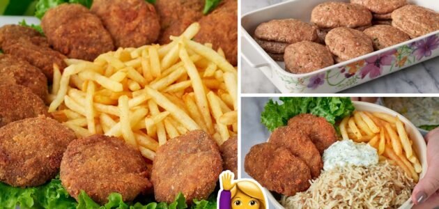 طريقة عمل الكفتة البانيه الاقتصادية مقرمشة ولذيذة سيطلبوها منكِ كل يوم