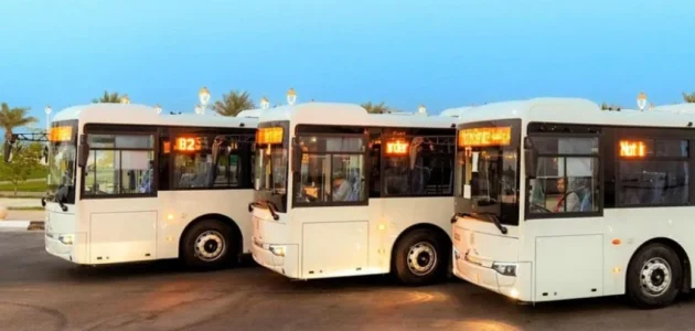 طريقة الحجز في خدمات النقل العام في الطائف