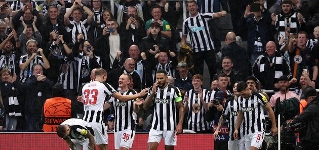 اهداف نيوكاسل يونايتد ضد باريس سان جيرمان في دوري أبطال اوروبا